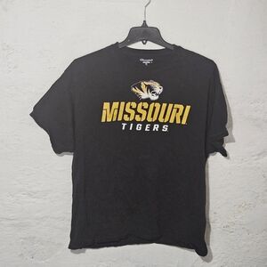 Champion Missouri Tigers T Shirt XL Black NCAA Mizzou Graphic Logo Mens